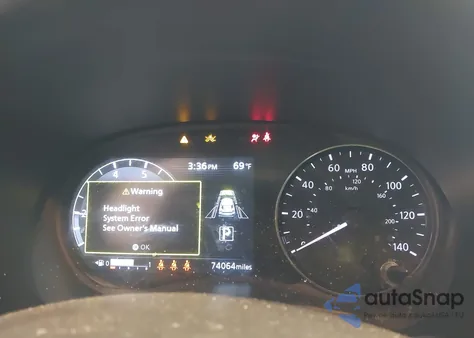 2021 Nissan Kicks Sr Xtronic Cvt z USA, uszkodzony, nr VIN 3N1CP5DV0ML555568